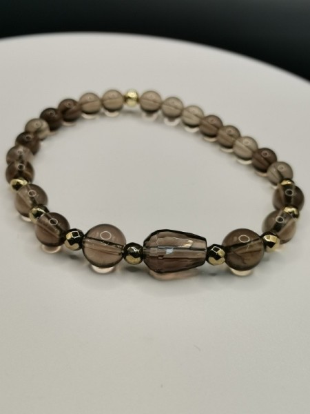 DUMANLI KUVARS BİLEKLİK